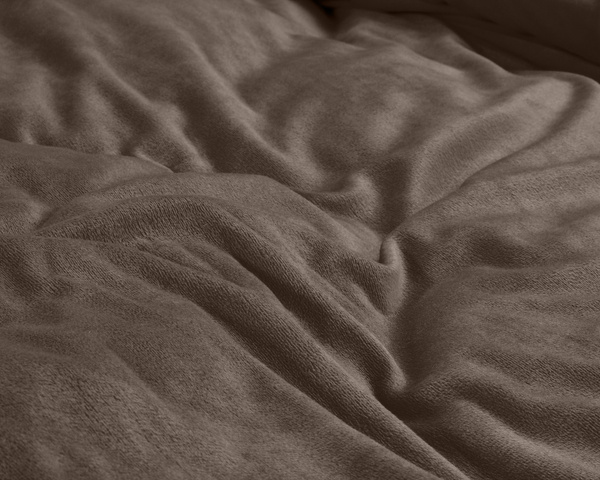 Baršunasta posteljina 200x220 mikroperkal Velvet Uni