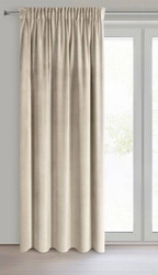 Zavjesa 140x270 na traci MARLEN baršunasta