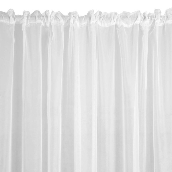 Gotova zavjesa lucy trakasta 400x250 cm bijela boja