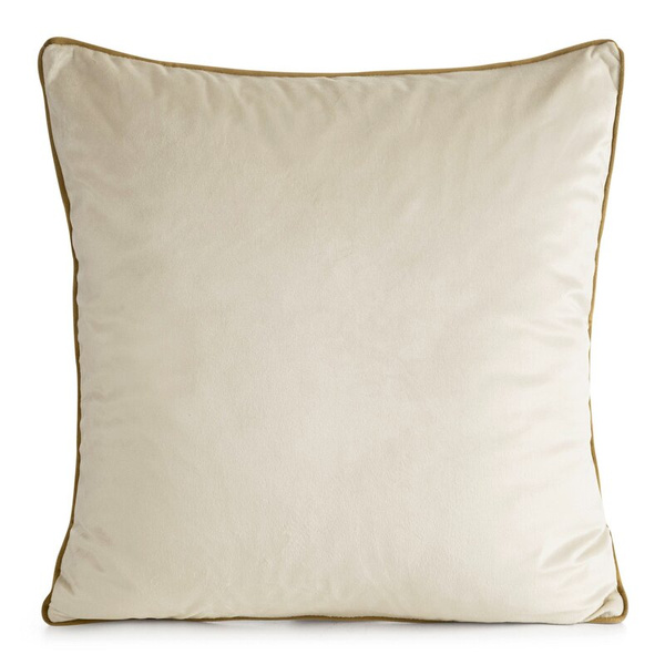 Jastučnica 60x60 od baršuna s nježnim sjajem i ukrasnim rubom Gaja