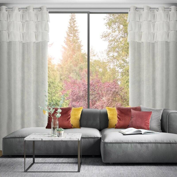 Zavjesa 140x250 AGIS s volanima