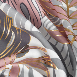 Zavjesa s printom lišća monstere 140x250