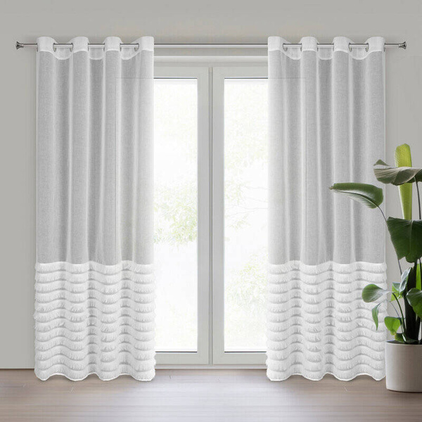 Zavjesa DANA 2 140x250 cm bijela