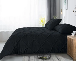 Pamučna crna posteljina 140x220 Salvador