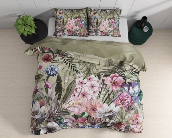Pamučna posteljina 200x220 sa prekrasnim printom, 100% pamuk