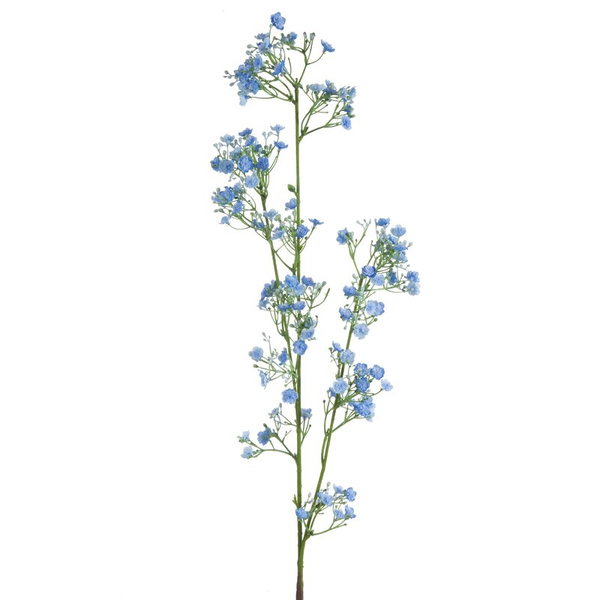 Ukrasni cvijet od nježne i svilenkaste tkanine 377 105 cm plavi