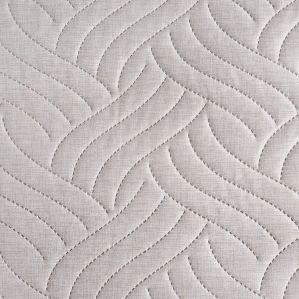 Prekrivač koji imitira lan 220x240 cm s geometrijskim uzorkom, LEN Design 91