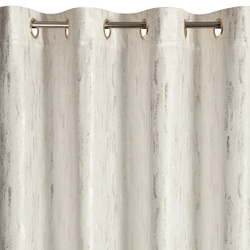 Baršunasta baršunasta zavjesa ukrašena istrošenim printom, 140x250 cm, rupice - ARNITA