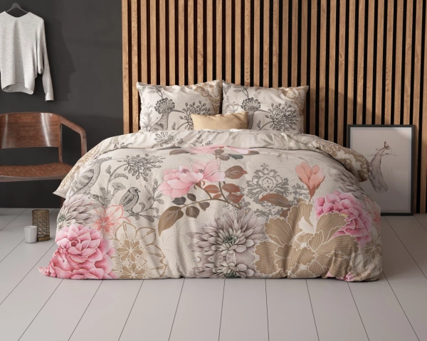 Set posteljine 140x200/220 od mikrovlakana sa čistim printom, nije potrebno glačanje