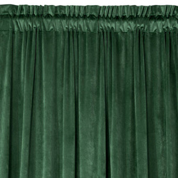 Zavjesa od jednobojnog mekog baršuna trakasta 140x270 cm ružičasta ROSA  