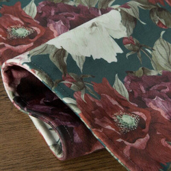 Set od 4 dvostrana podmetača 30x40 ukrašena cvijećem VELVET 2