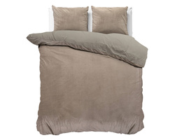 Baršunasta posteljina 200x220 mikroperkal Velvet Uni