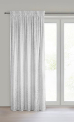 Baršunasta zavjesa sa sjajnim printom, 135x270 cm, traka - AVENA