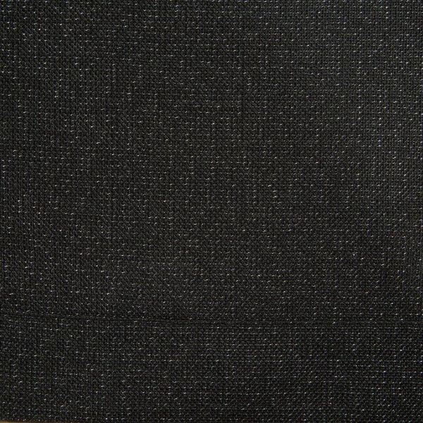 Trkač za stol crni s ukrasnim rubom i srebrnim koncem 40x140 Stella 1