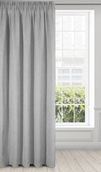 Zavjesa od tkanine s lanom u eko stilu 140x300 trakastaJudita