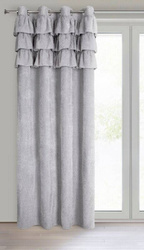 Zavjesa 140x250 AGIS s volanima