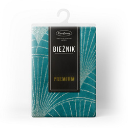 Baršunasti nadstolnjak 35x220 s velikim art deco lepezastim uzorkom Blink 14