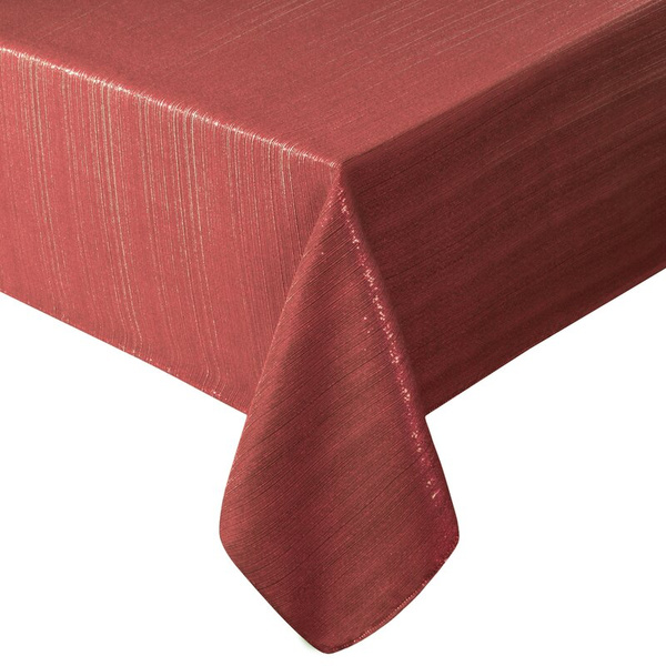 Bordo stolnjak 140x180 cm tkan sjajnim koncem - GLAMO