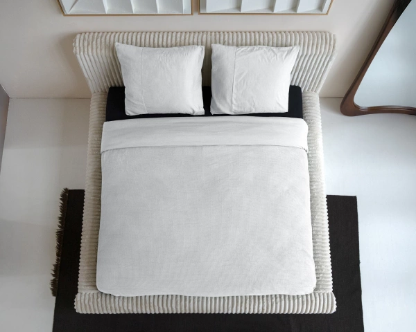 Primaviera Deluxe Hotel posteljina pamuk perkal 140x200/260 struktura vafla ne zahtijeva glačanje