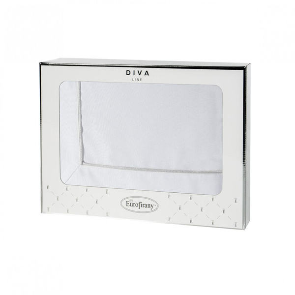 Stolnjak 145x350 ukrašen trakom i nježnim srebrnim obrubom u elegantnom pakiranju