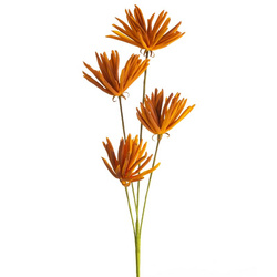 Ukrasni cvijet od foamiran pjene FLORE 779 90 CM POMARAŃCZOWY