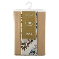 Set stolnjak 140x180 i nadstolnjak 33x180 ukrašen biljnim uzorkom ANITA 5