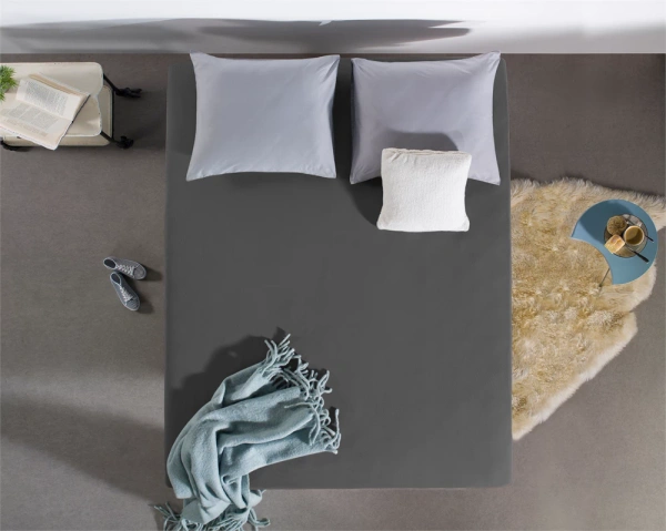 Debela dvostruka jersey plahta 190/200 x 220/230 + 30 cm, 220 GSM