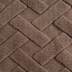 Flano deka 220x200 ukrašena reljefnim uzorkom CARO