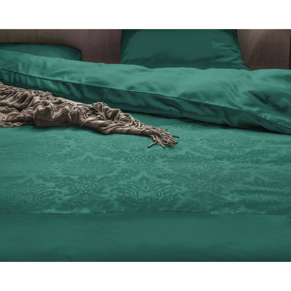 Posteljina zelena 200x220 s ukrasima, luksuznog dizajna, Brussel Green