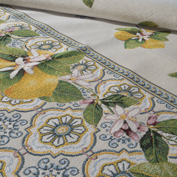 Goblen nadstolnjak 45x140 s printom ljetnih limuna