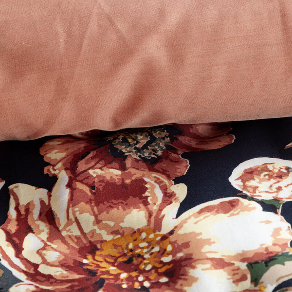 Posteljina 140x200 cm od pamučnog satena s cvjetnim uzorkom SPRING