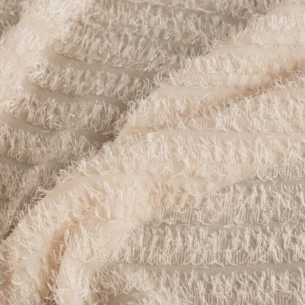 Zavjesa od šenil niti izrađena od šifonske tkanine 135x270 traka - REINA - Eva Minge Premium