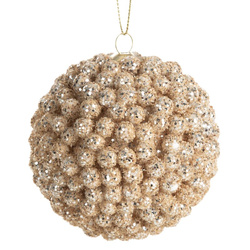 Kugla za božićno drvce prekrasno ukrašena ∅ 8cm