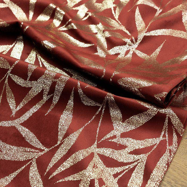 Baršunasti nadstolnjak s nježnim svijetlozlatnim grančicama 35 x 180 Blink 15 