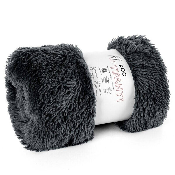 Deka s mekom krznenom strukturom 150x200 Tifany