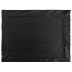 Set od 4 podmetači za stol od glatkog baršuna s ukrasnom trakom, 30x40 Melinda