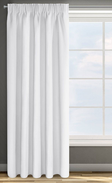 Zavjesa za zamračivanje od tkanine blackout, glatka, polumat 135x270 cm Logan