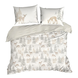 Božićna posteljina 160x200 cm, ranforce pamuk