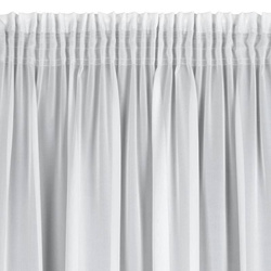 Gotova zavjesa DALIA trakasta 350X270 cm bijela boja