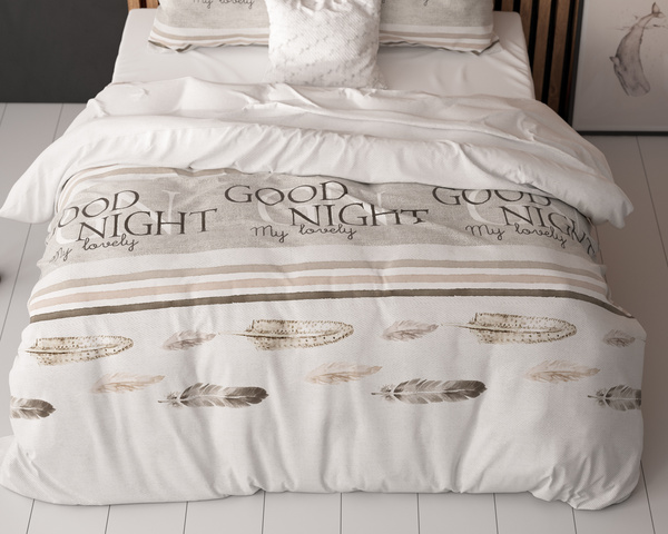 Pamučna posteljina 200x220 Sleeptime Elegance 80% pamuk 20% poliester