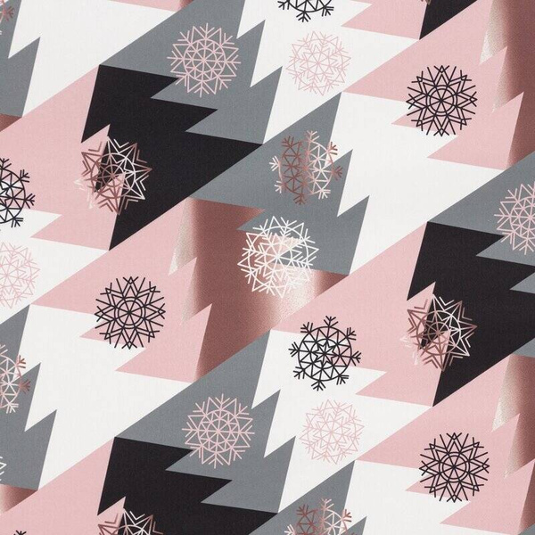 Set božićne posteljine 160x200 od mikrovlakana, ukrašen božićnim printom