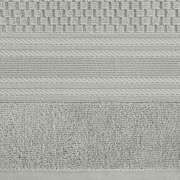 DAVOS pamučni ručnik 70x140 sa strukturom riže i suptilnim prugama, 500 g/m2 