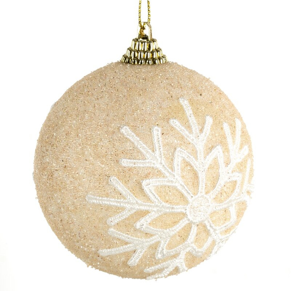 Kugla za božićno drvce prekrasno ukrašena ∅ 8cm