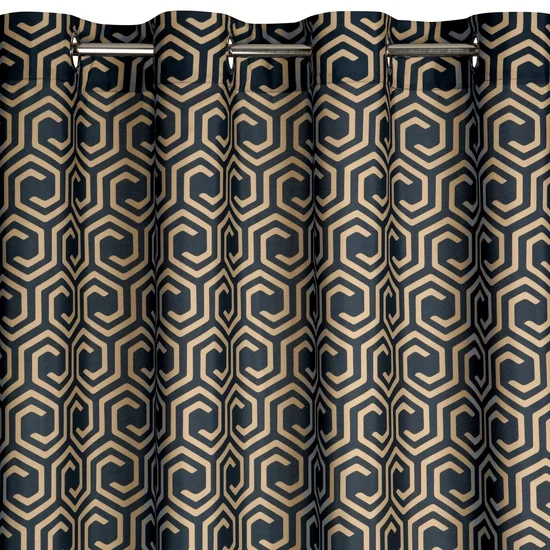 Zavjesa od oxford tkanine sa geometrijskim motivom  140x250 Juliet