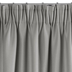 DIVA LINE Sjajna zavjesa na traci 140x270 s izrazitim tkanjem Essme