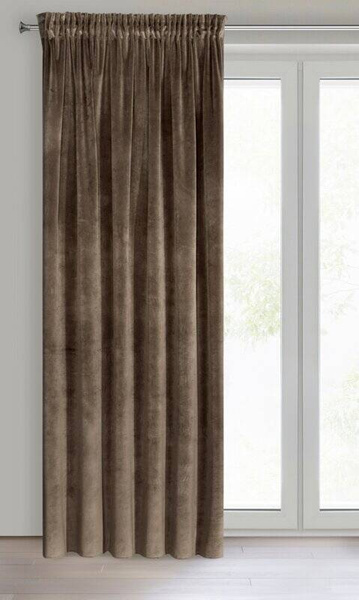 DIVA LINE zavjesa od mekanog baršuna , ima veliku gramaturu od 300 g/m2 RIA 140x270