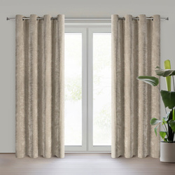 Zavjesa sa šenil strukturom 140x250 cm s rupicom - NESKA