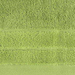Ručnik s rubom od velura, gramature 500 g/m2 Damla (12) 70X140 cm maslinasti