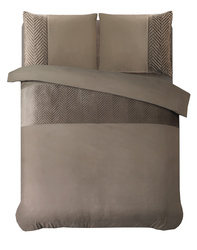 Luksuzna posteljina s baršunastim ukrasom 140x200/220 Velvet Crossline