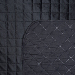 Baršunasti prekrivač prošiven s geometrijskim uzorkom 170x210 LUIZ 5